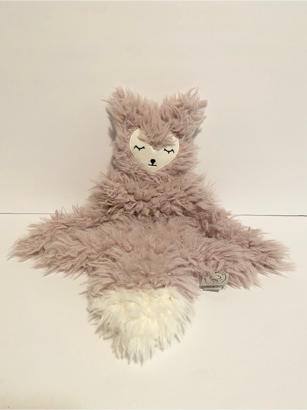 Slumberkins Fox Lovey Woodland Llama Pink Security Blanket Soft Cuddle Toy